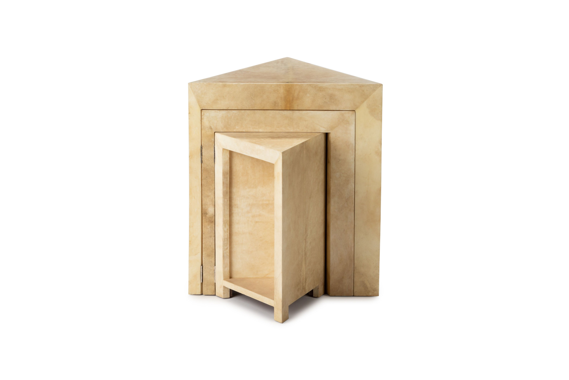 The Triade Nesting Table in Walnut — SOLO by Allan Switzer